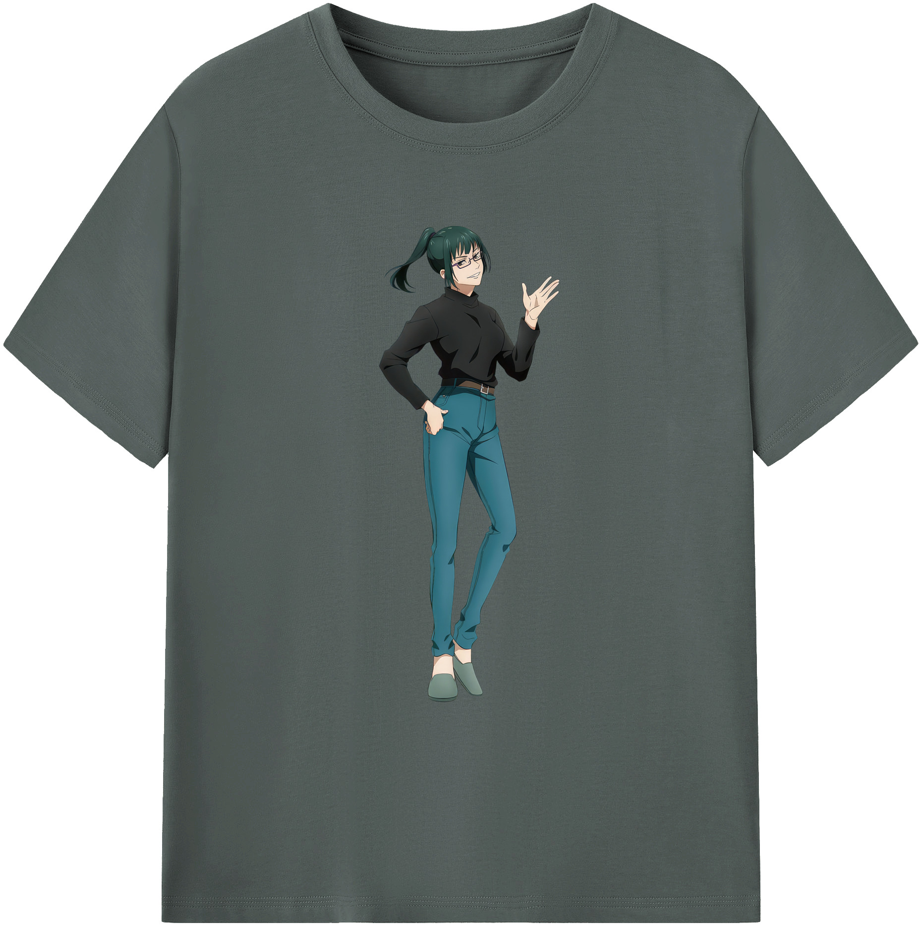 （画像用） 呪術廻戦 Jujutsu Kaisen 綿100％ メンズ半袖Tシャツ｜肌触りやわらか＆通気性